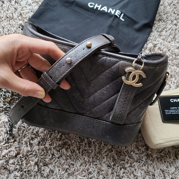 ❌️SOLD❌️Chanel caviar gabrielle hobo small bag - Picture 13 of 17
